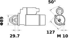 Стартер MAHLE MS 74