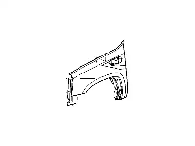 Крыло CADILLAC 22977481