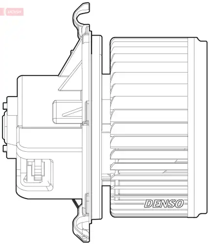 Вентилятор отопителя DENSO DEA09024