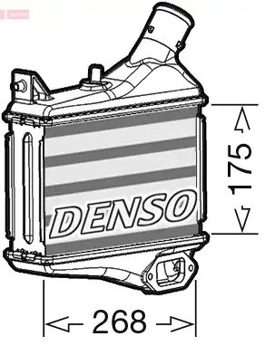 Интеркулер DENSO DIT40011