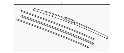 Щетка стеклоочистителя 76620TX6A01 HONDA