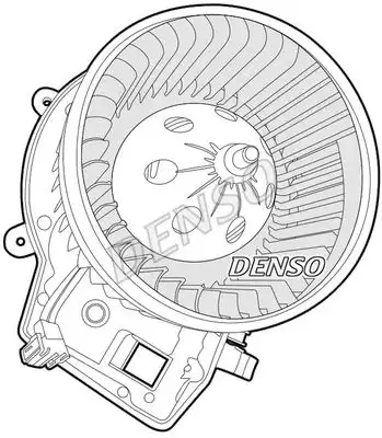 Вентилятор отопителя DENSO DEA17001