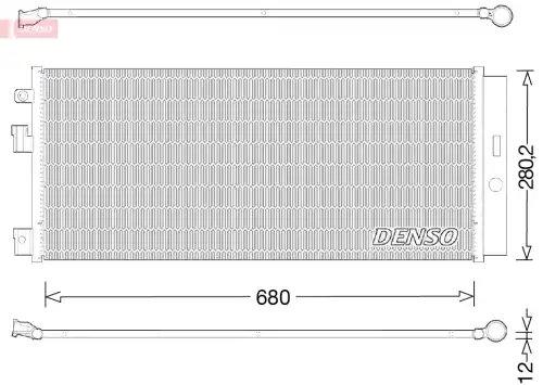 Конденсор DCN20023 DENSO