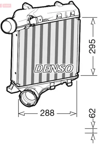 Интеркулер DENSO DIT28020