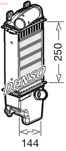 Интеркулер DENSO DIT50013