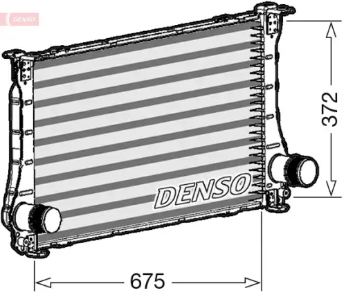 Интеркулер DENSO DIT50011