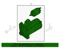 Стартер VAG 06H911024BX