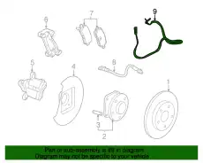 Датчик ABS GM 22868984