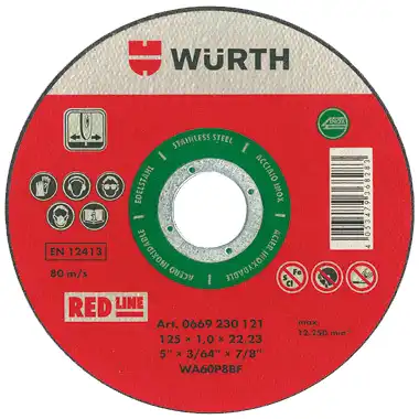 0669230121 WURTH КРУГ ОТРЕЗНОЙ