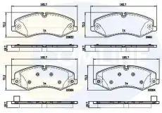 Тормозные колодки дисковые COMLINE CBP02210