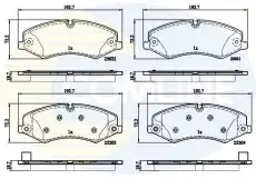 Тормозные колодки дисковые COMLINE CBP02210