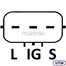  РЕГУЛЯТОР ГЕНЕРАТОРА RQ9510A UTM