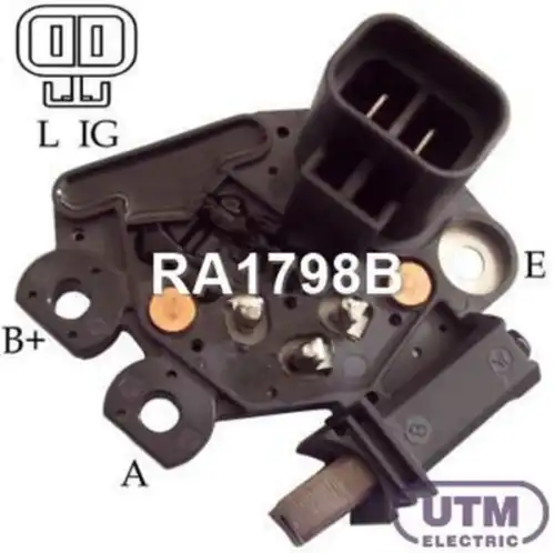 РЕГУЛЯТОР ГЕНЕРАТОРА RA1798B UTM