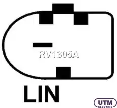 Регулятор генератора RV1305A UTM