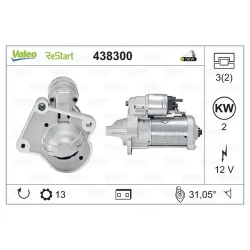 Стартер VALEO 438300