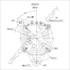 Генератор PRESTOLITE ELECTRI JFZ275