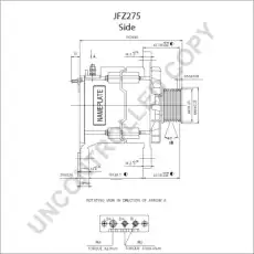 Генератор PRESTOLITE ELECTRI JFZ275