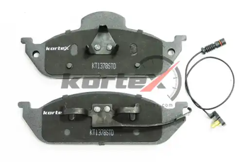 Тормозные колодки дисковые KORTEX KT1378STD