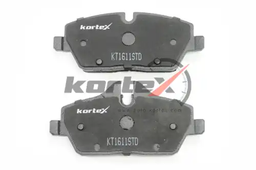 Тормозные колодки дисковые KORTEX KT1611STD