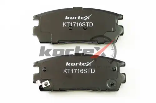 Тормозные колодки дисковые KORTEX KT1716STD