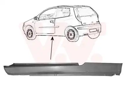 1620101 VAN WEZEL, ПОРОГ КУЗОВА ПОЛЬША