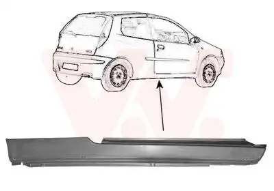 1620102 VAN WEZEL, ПОРОГ КУЗОВА ПОЛЬША