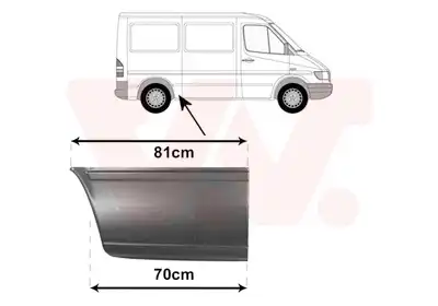 3075142 VAN WEZEL, ПАНЕЛЬ РЕМОНТНАЯ ПОЛЬША