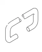 шланг! d=20mm (р)\ 1319631A WEBASTO