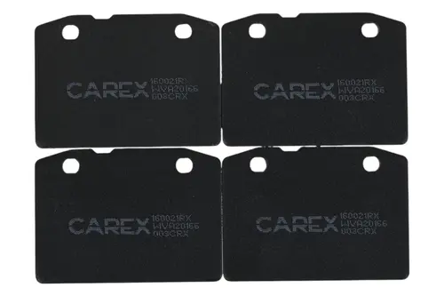 Тормозные колодки дисковые CAREX 160021RX