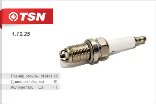 Свеча зажигания TSN 1.12.25