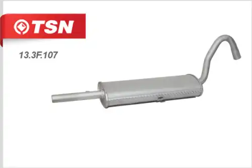 Глушитель 13.3F.107 TSN