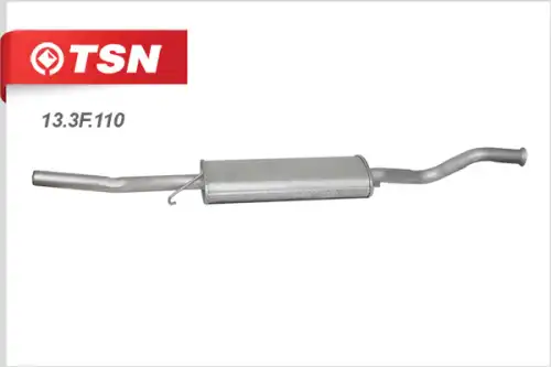 Глушитель 13.3F.110 TSN