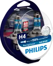 Автолампа P43t PHILIPS 12342RVS2 H4 12