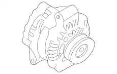 генератор 100A Mazda MPV 2.5 99-03 GY0118300E