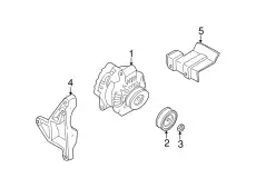 генератор 100A Mazda MPV 2.5 99-03 GY0118300E