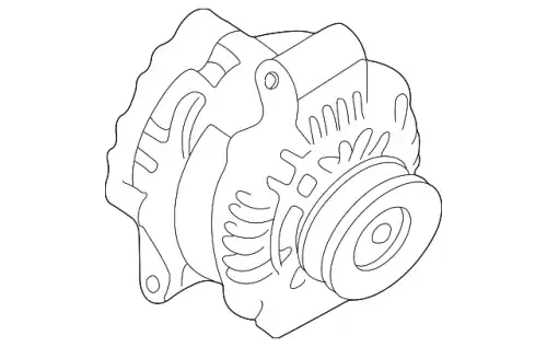 генератор 100A Mazda MPV 2.5 99-03 GY0118300E