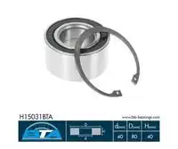 03.02 Подшипник ступицы H15031BTA BTA
