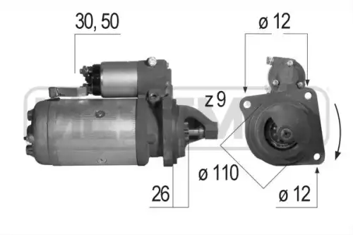 Стартер MESSMER 220267