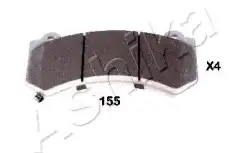 Тормозные колодки дисковые ASHIKA 5001155