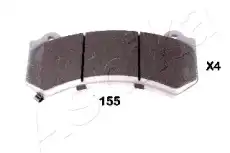 Тормозные колодки дисковые ASHIKA 5001155