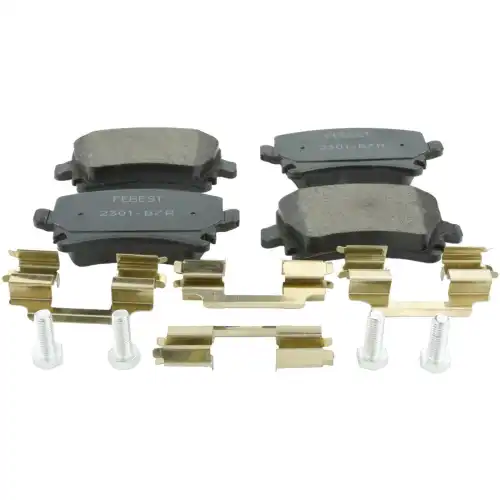 Тормозные колодки дисковые FEBEST 2301B7R