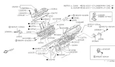 Прокладка ГБЦ NISSAN 1104989E00