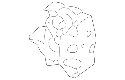 Замок на дверь 95553201505 PORSCHE