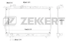 Радиатор системы охлаждения двигателя ZEKKERT MK-1119