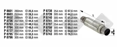 Гофра унив. 8742 FENNO