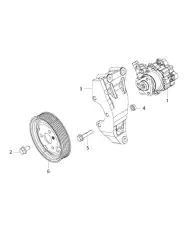 Рулевая рейка DODGE 68226987AA