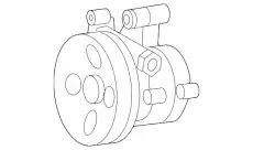 Насос гидроусилителя руля MB 005 466 94 01