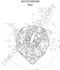 Генератор PRESTOLITE ELECTRI AVI147S3003HD