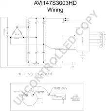 Генератор PRESTOLITE ELECTRI AVI147S3003HD