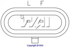 IN6009 реле регулятор WAI